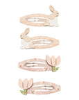 Bunny & Flower Clic Clacs