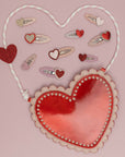 Scalloped Heart Bag