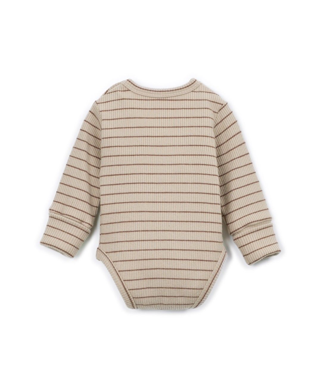 Body côtelé rayé Tufting pour bébé, marque Play Up, vue de dos