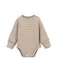 Body côtelé rayé Tufting pour bébé, marque Play Up, vue de face