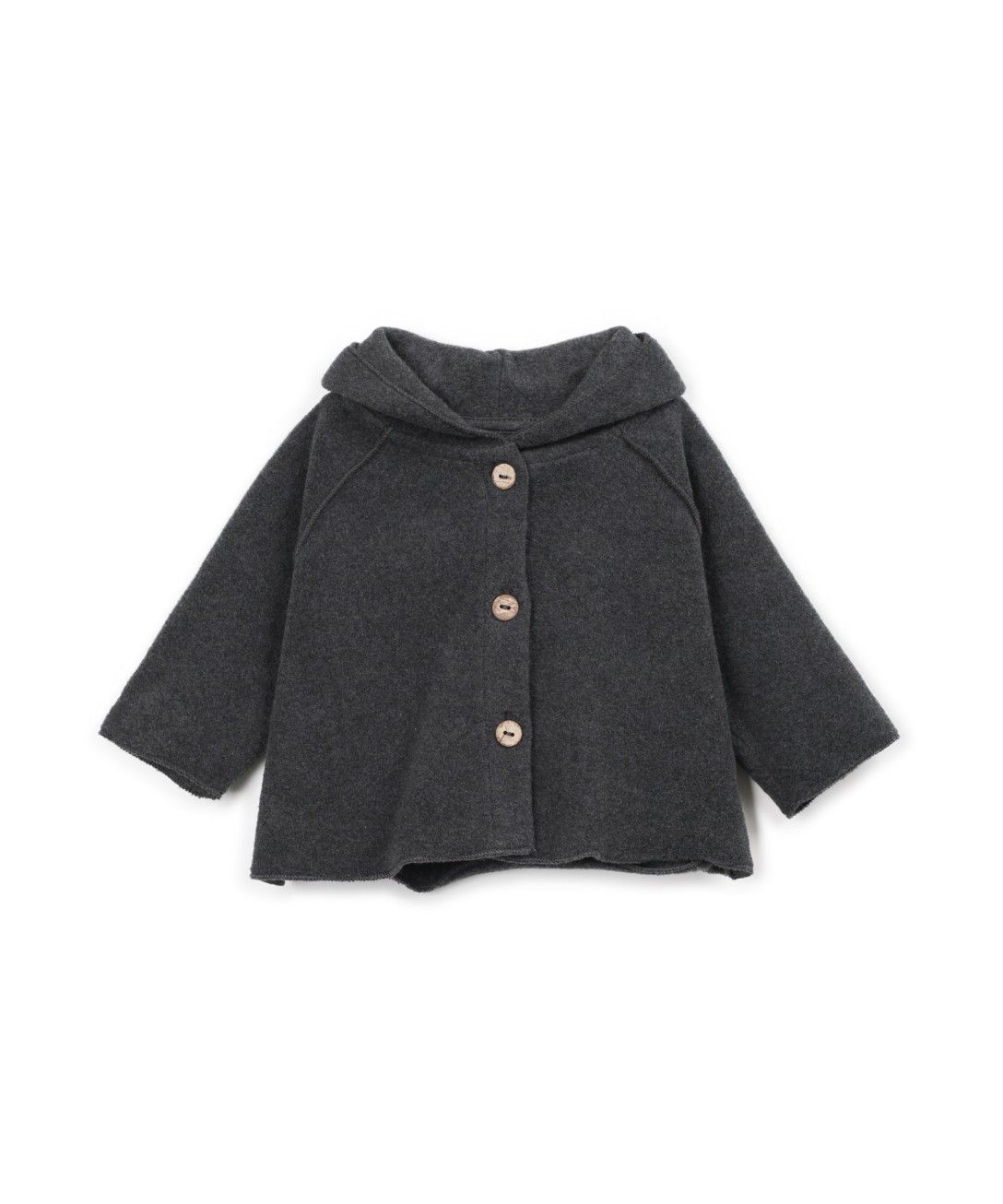 Manteau en polaire Scissor pour bébé, marque Play Up, vue de face