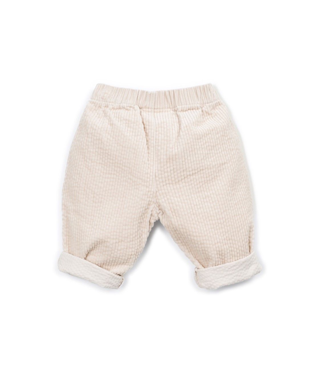 Pantalon en velours côtelé Sketches pour bébé, marque Play Up, vue de dos