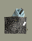 Grey Leo Pouch