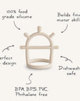 Teether No-Drop - Sensory/Shifting Sand