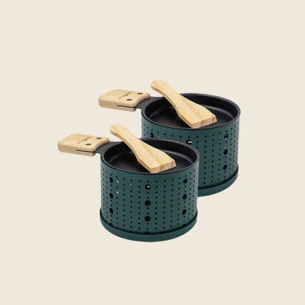 Raclette A La Bougie Pour 2 - Sapin - Vert