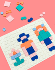 Silipop Blanc – Jeu Creatif De Mosaïques À Clipser