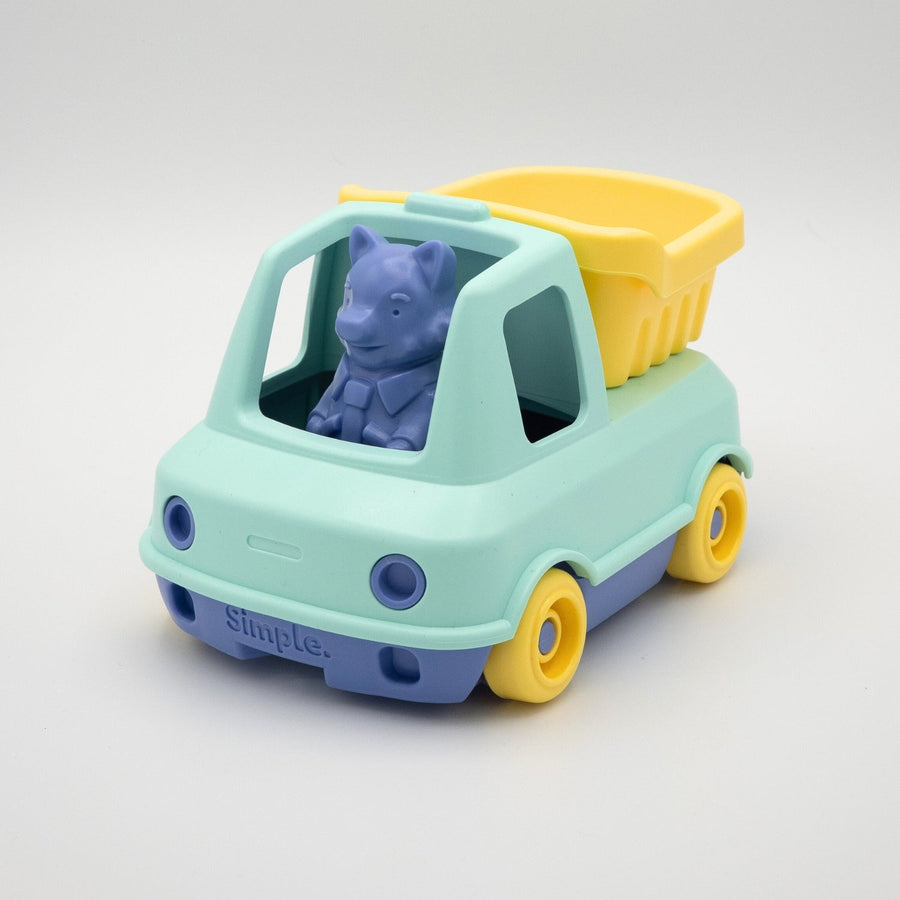 Camion Benne Turquoise