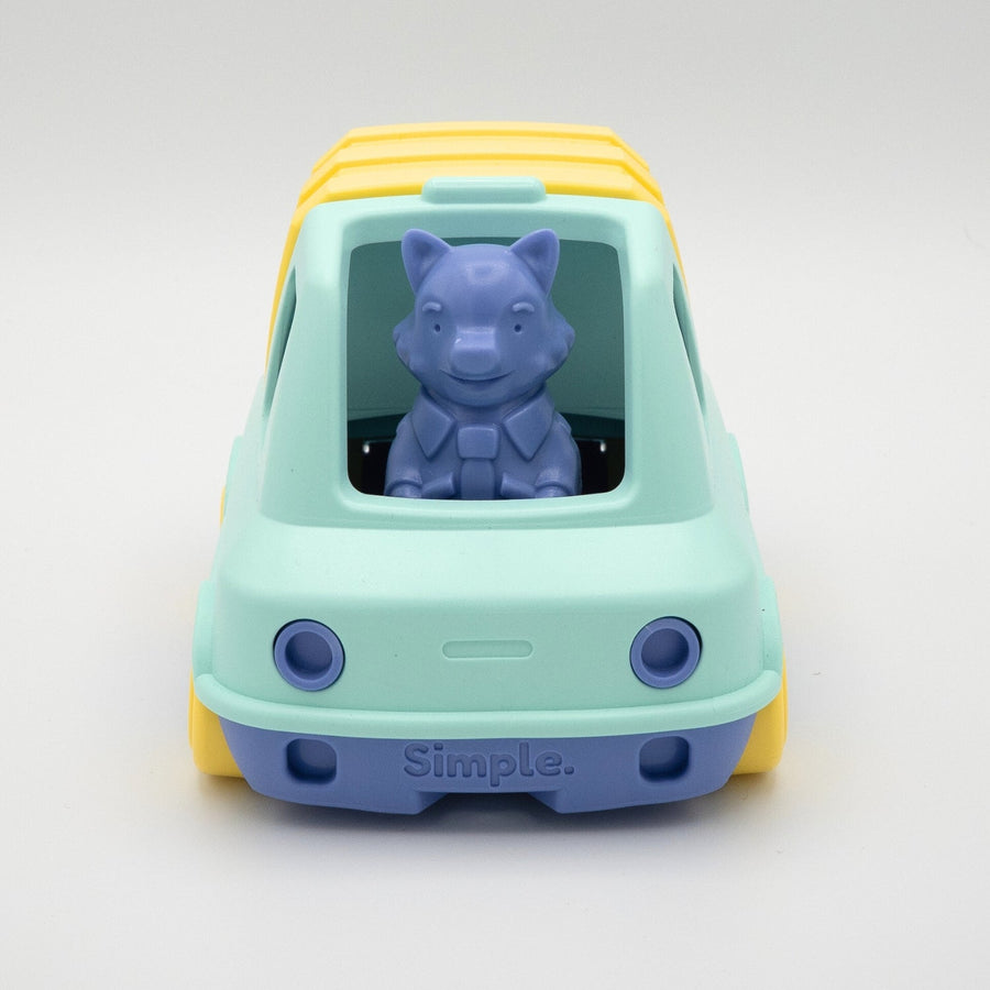 Camion Poubelle Turquoise