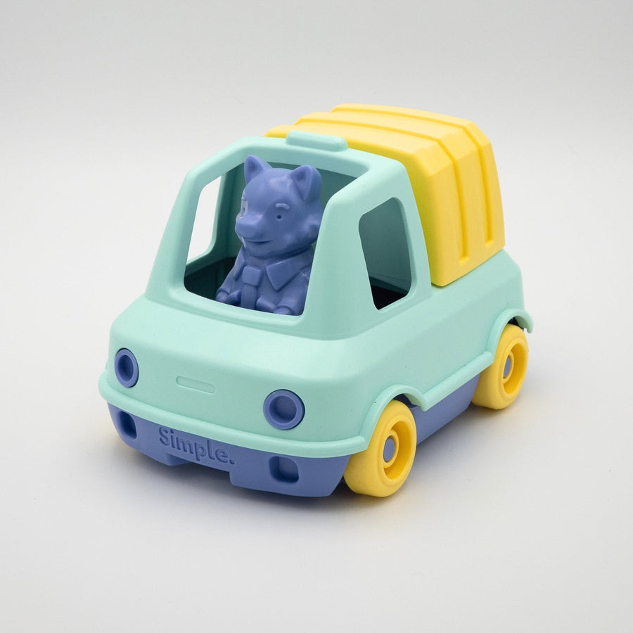 Camion Poubelle Turquoise