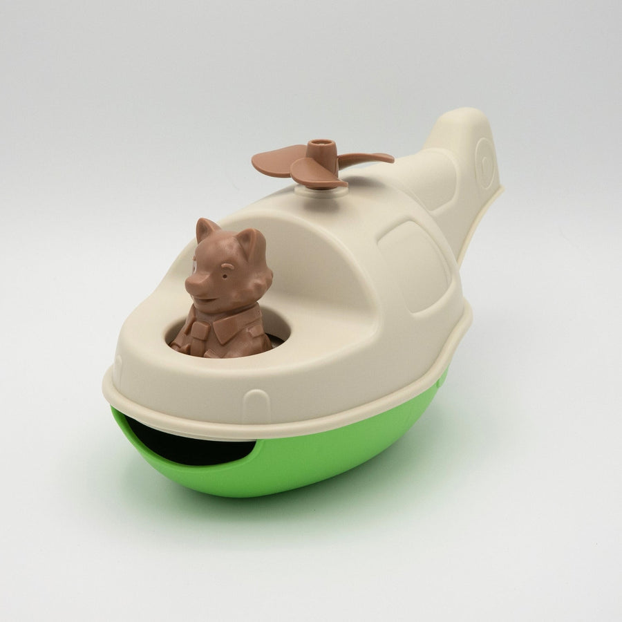 Hélicoptère Bateau Crème