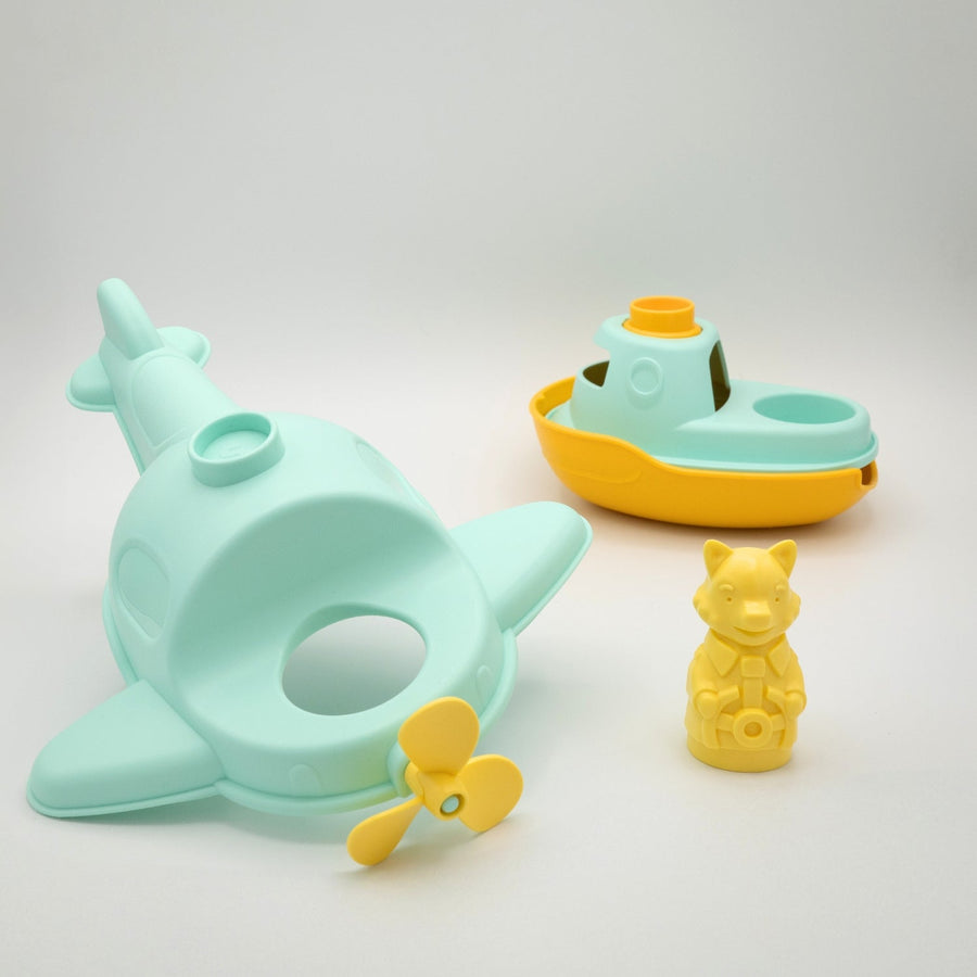 Hydravion Bateau Turquoise 