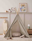 Tente tipi rayée