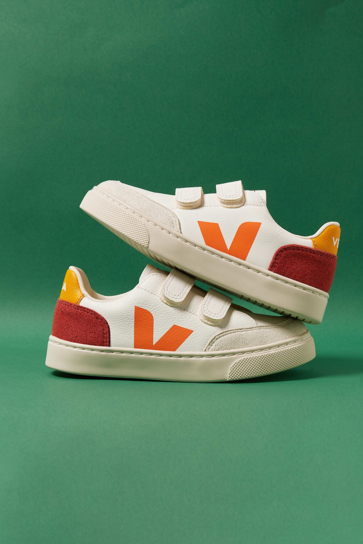 V-12 Leather Extra-White Multico-Rouille