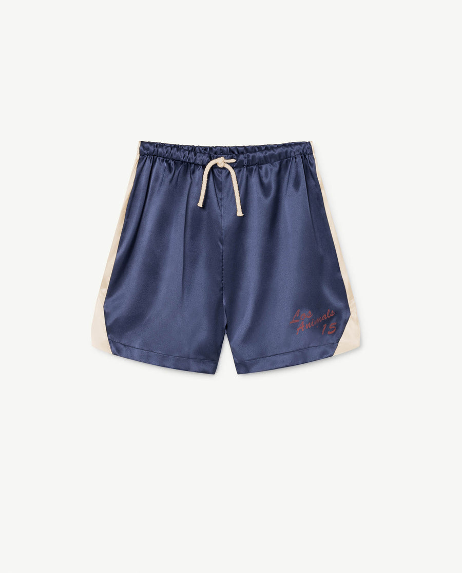 Bee Kids Bermudas Navy Blue Los Animal