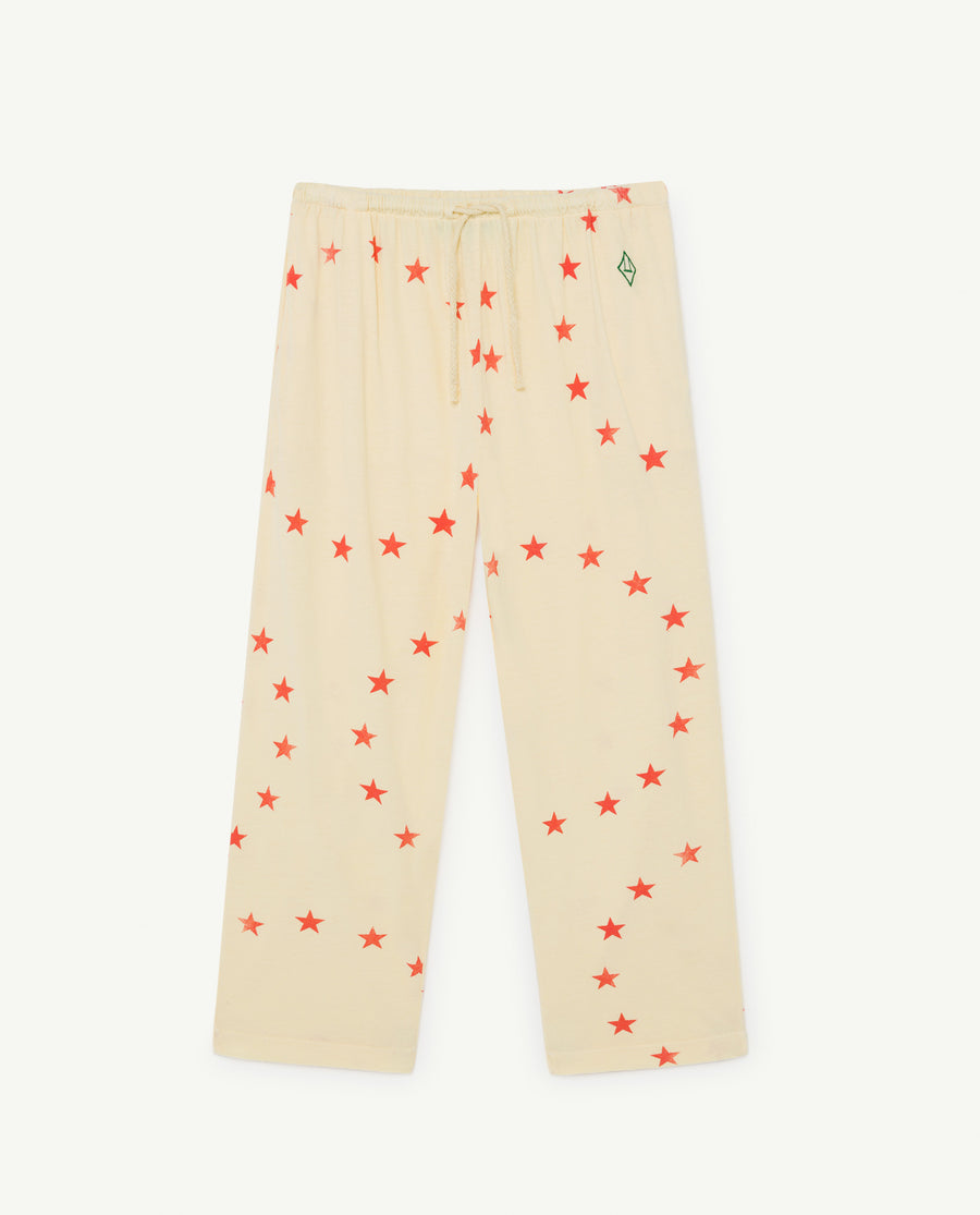 Horse Kids Pants Yellow Stars