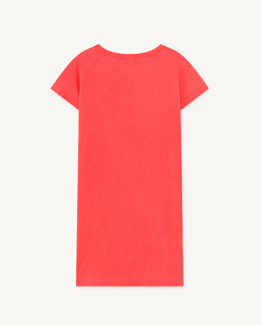 Gorilla Kids Dress Red Oui