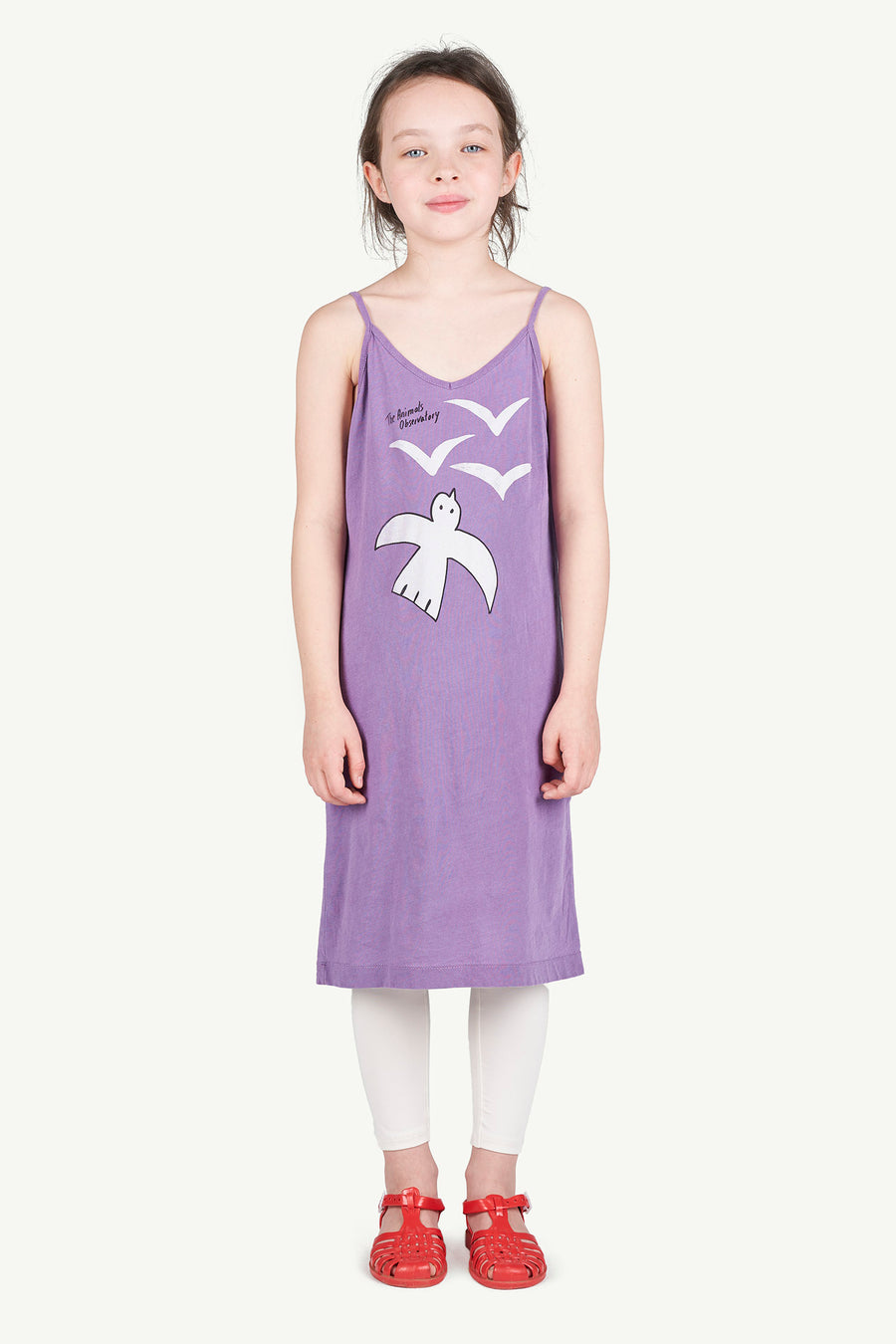 Gazel Kids Dress Violet Birds