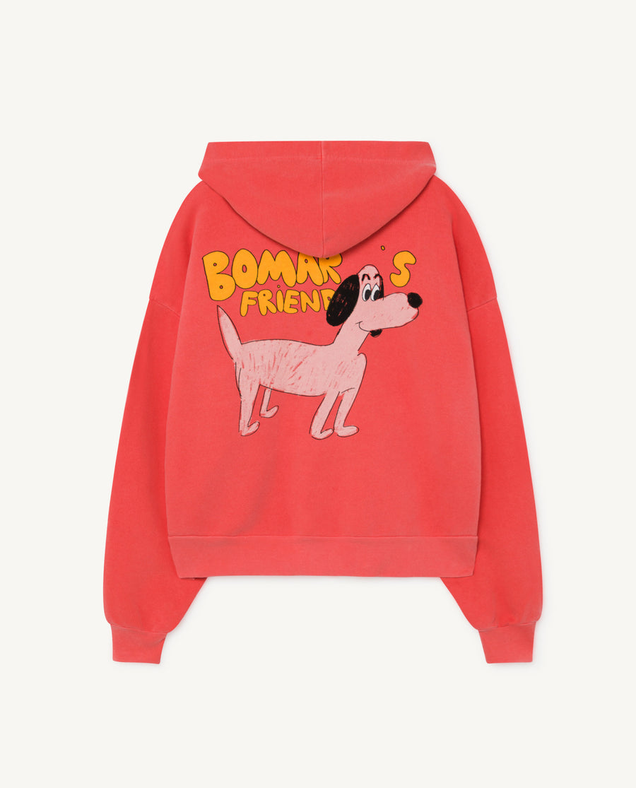 Seahorse Kids Sweatshirt Red Dog