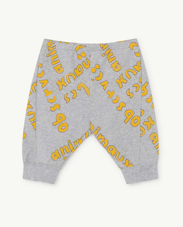 Panther Baby Pants Grey Les Animaux