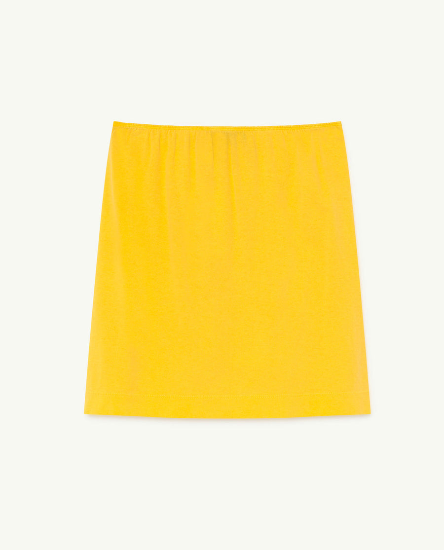 Kitten Kids Skirt Yellow Logo