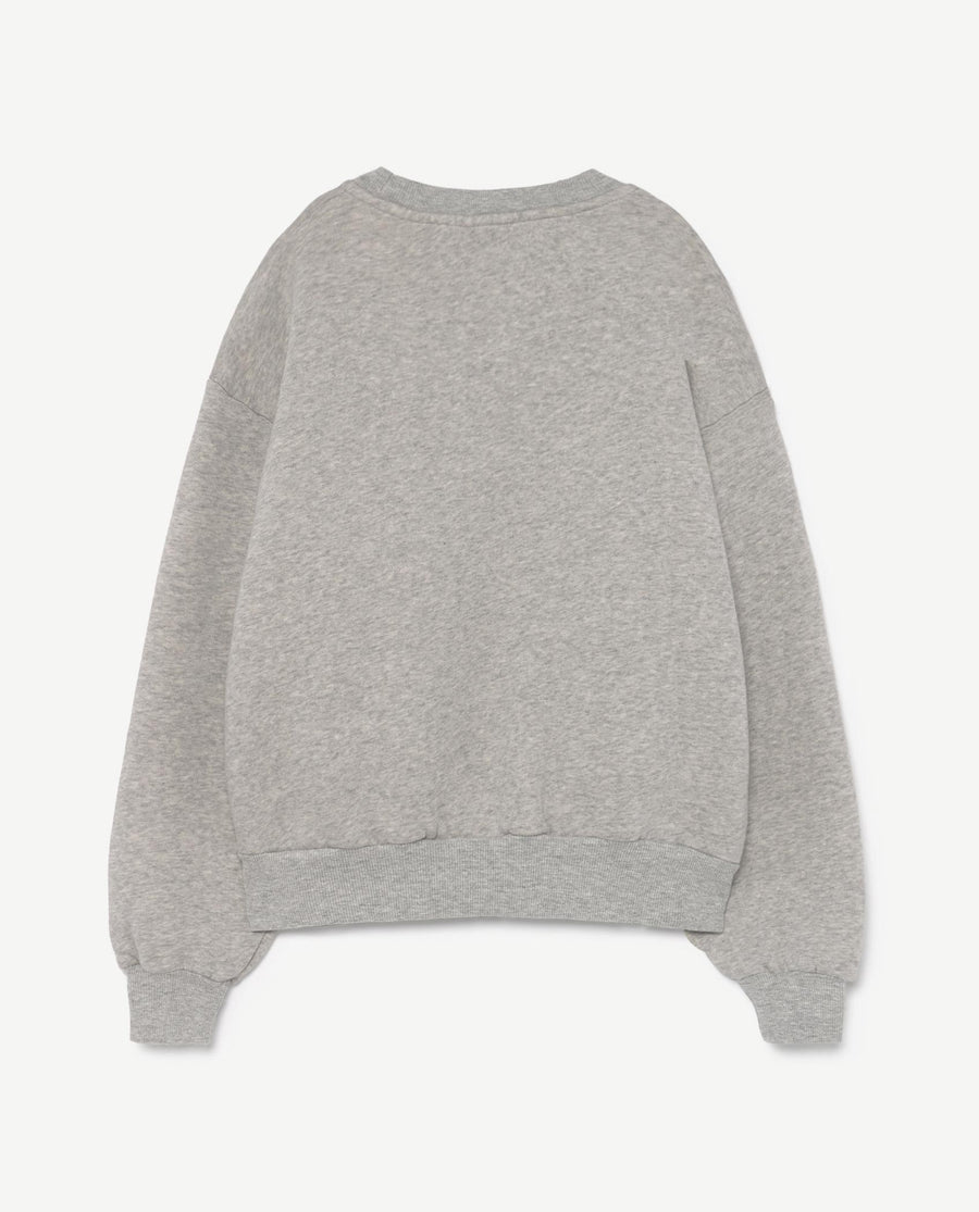 Bear Grey Heather Kids+ Sweatshirt Grey Dog