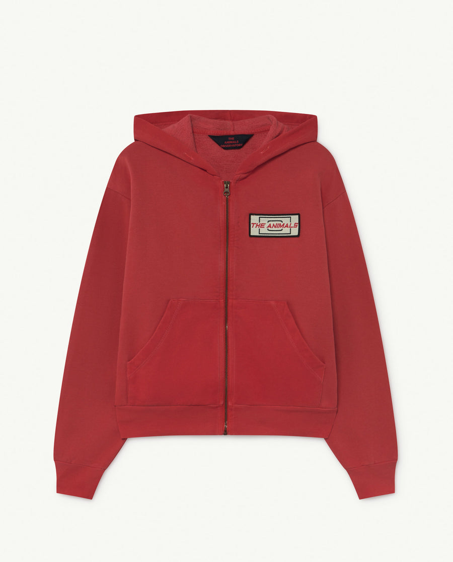 Seahorse Kids Sweatshirt Red Animals