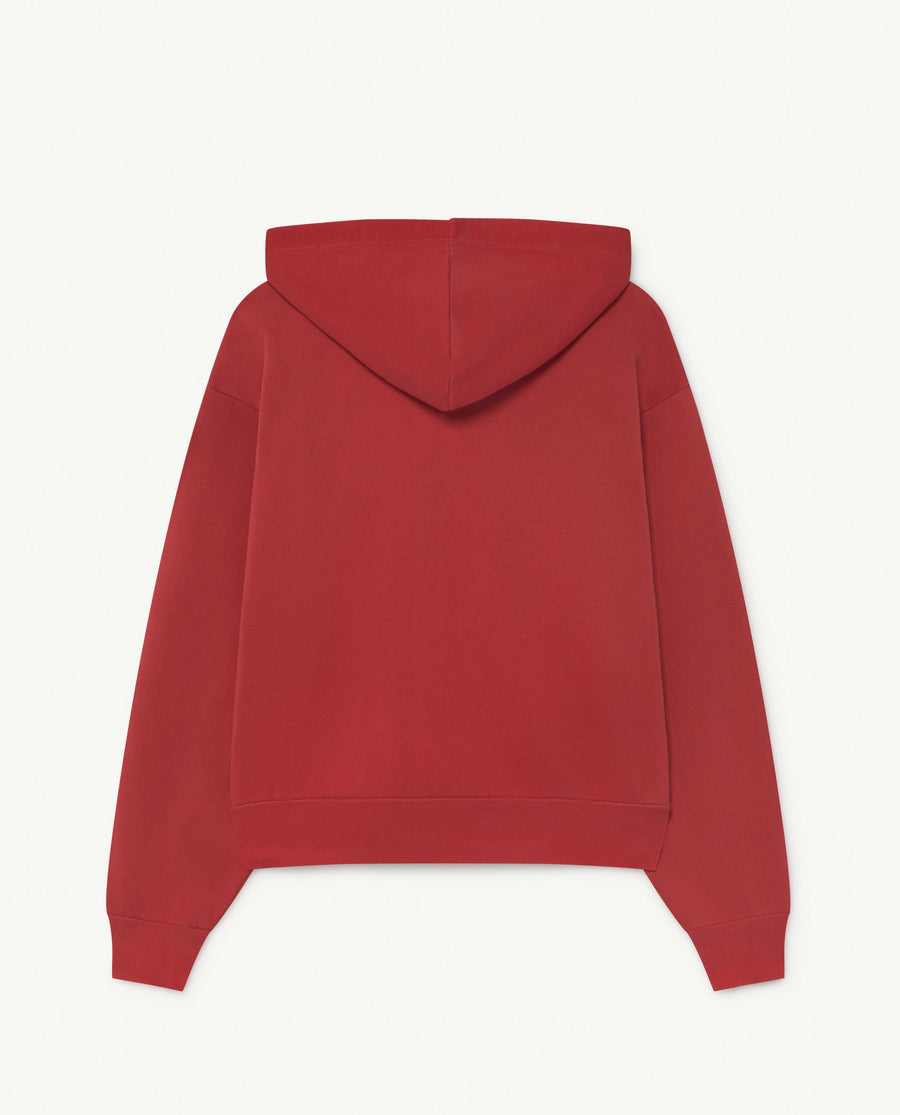 Seahorse Kids Sweatshirt Red Animals