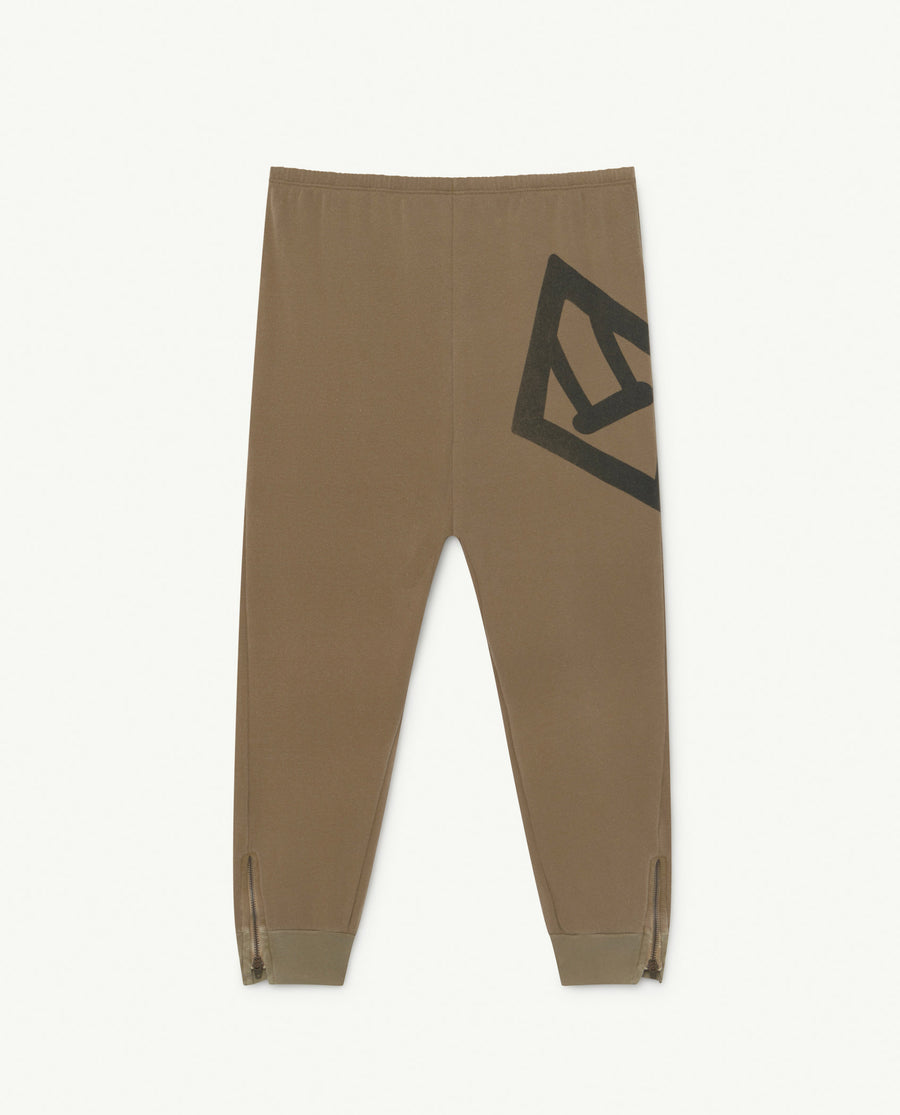 Panther Kids Trousers Green Logo