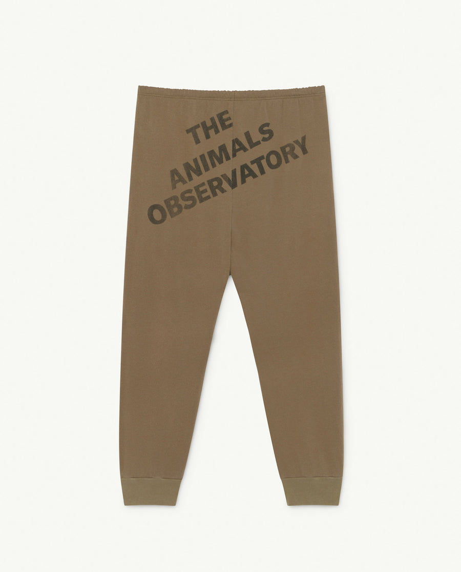 Panther Kids Trousers Green Logo