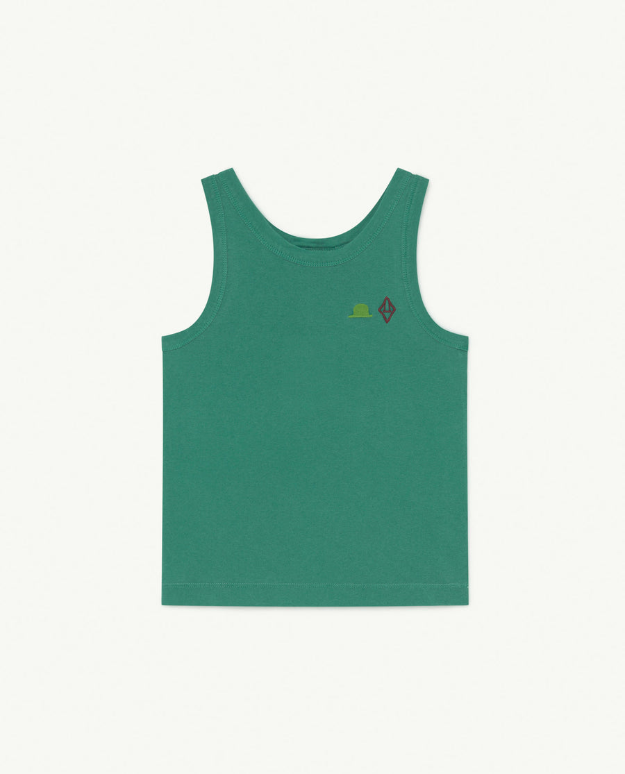 Under Frog Kids T-Shirt Green Hat