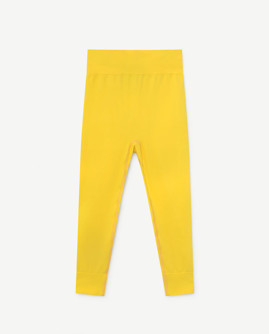 Alligator Kids Leggins Yellow