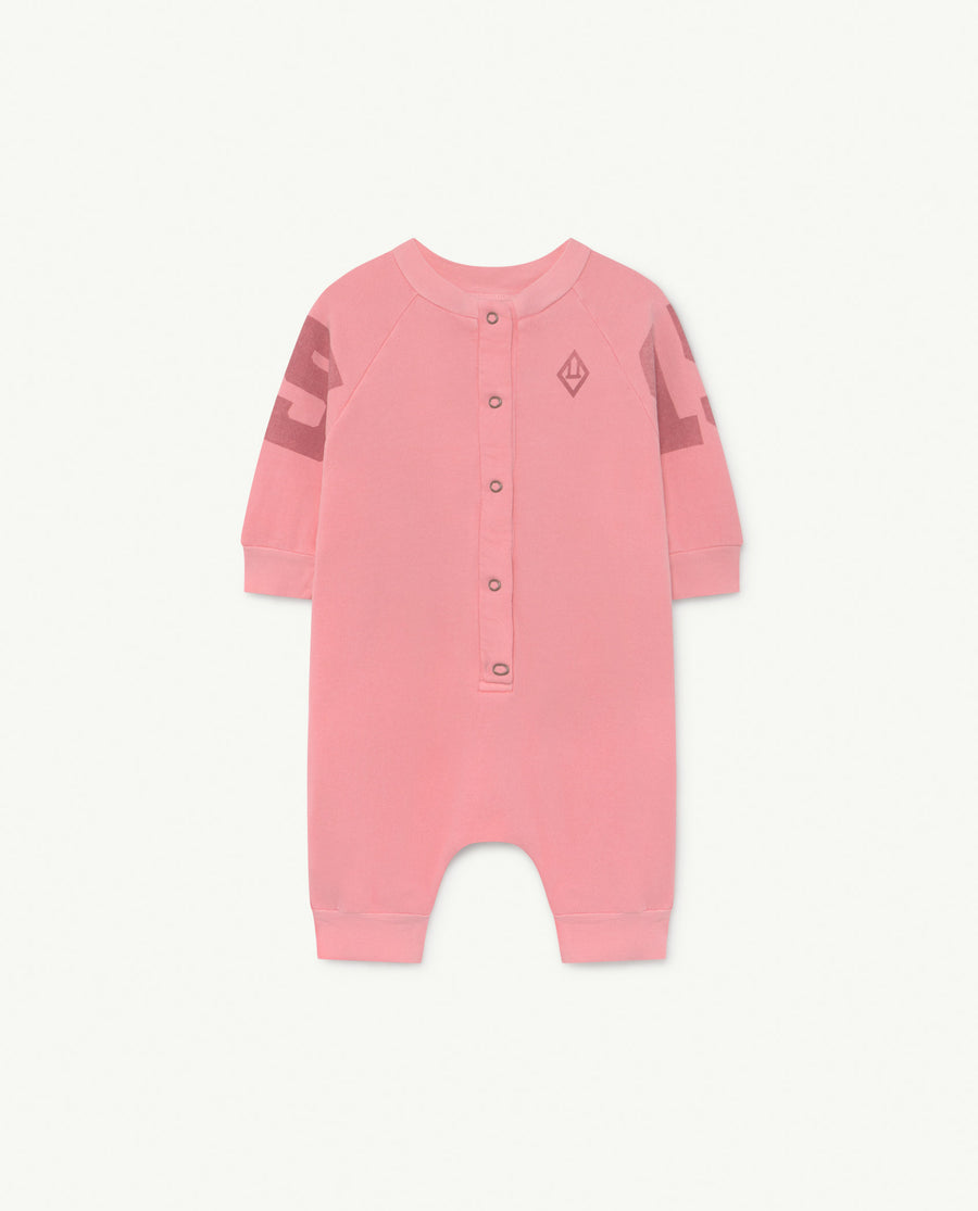 Sheep Baby Jumpsuit Pink 15