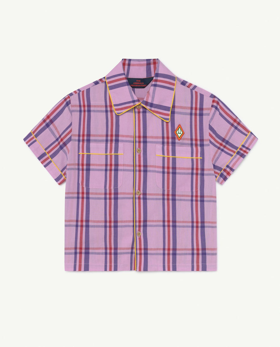 Kangaroo Kids Shirt Purple Logo