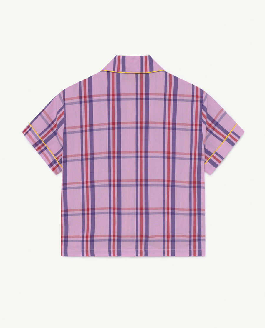 Kangaroo Kids Shirt Purple Logo