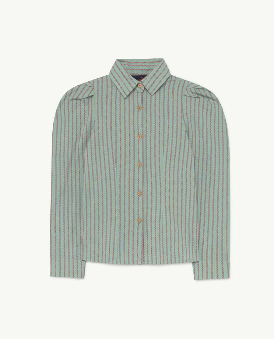 Gadfly Kids Shirt Blue Stripes