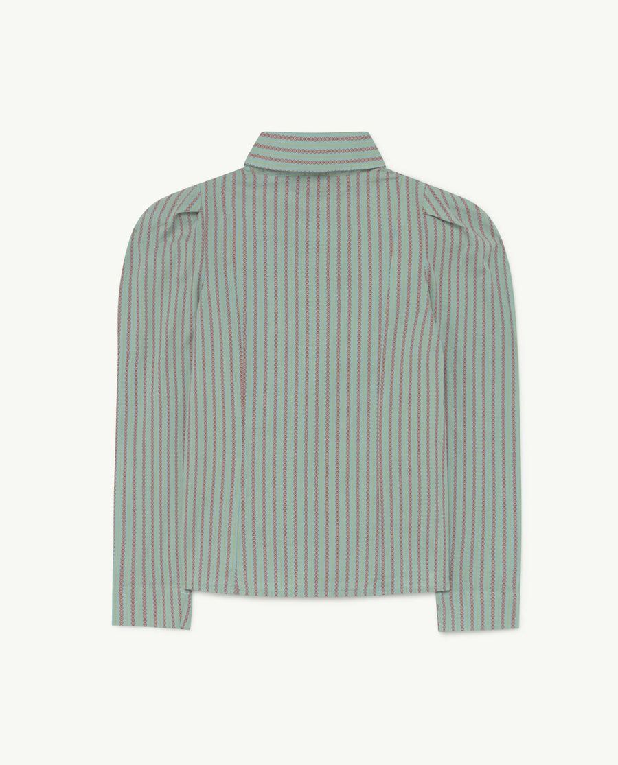 Gadfly Kids Shirt Blue Stripes