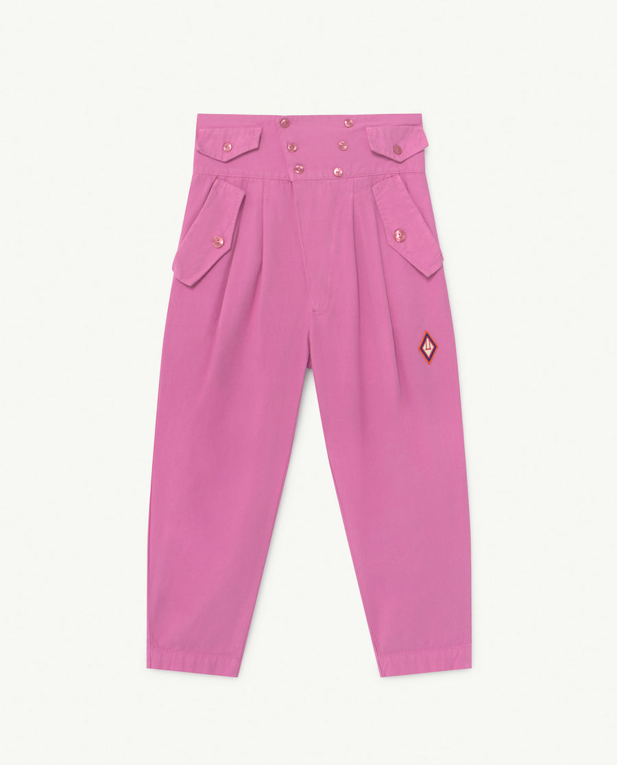 Camel Kids Trousers Pink Logo