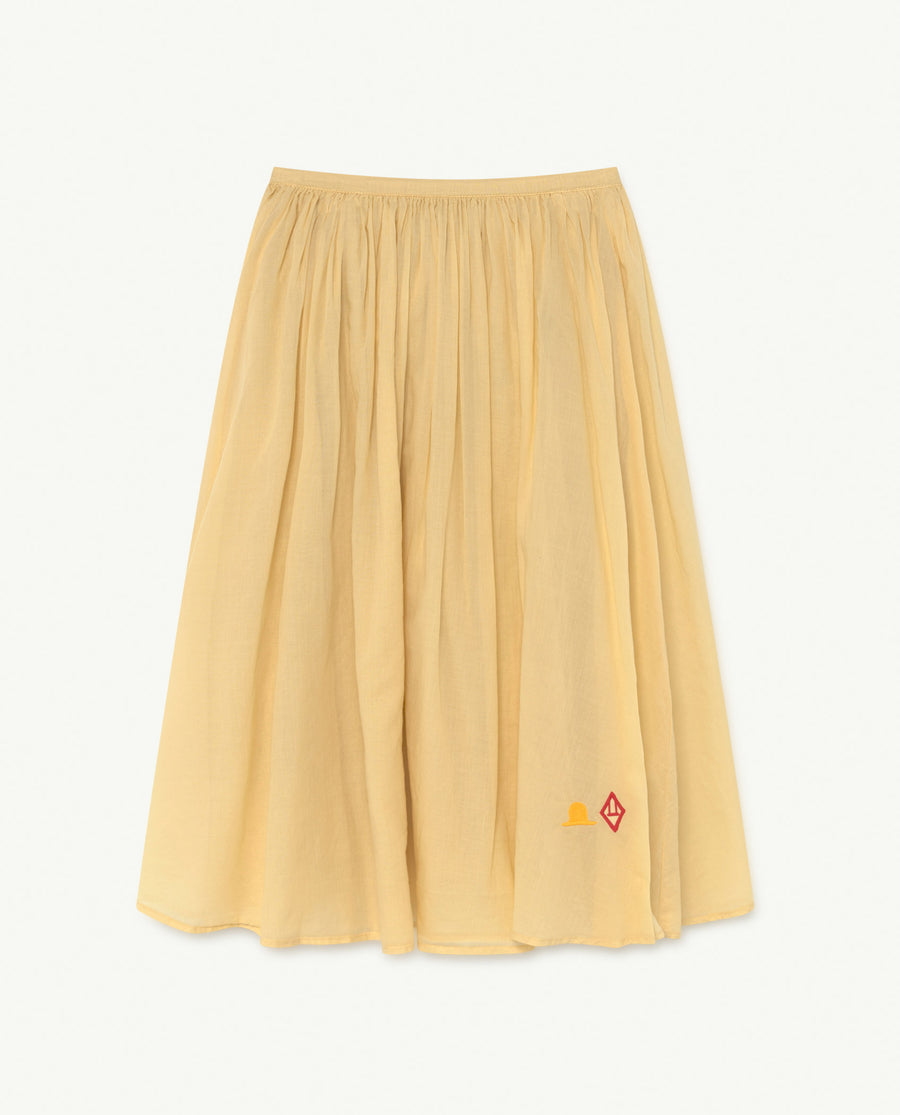 Ferret Kids Skirt Yellow Logo