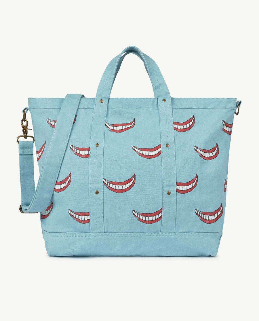Big Canvas Onesize Bag Blue Small