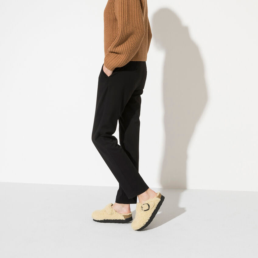 Boston Shearling Teddy Eggshell
