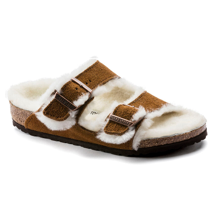 Arizona Suede Shearling Mink