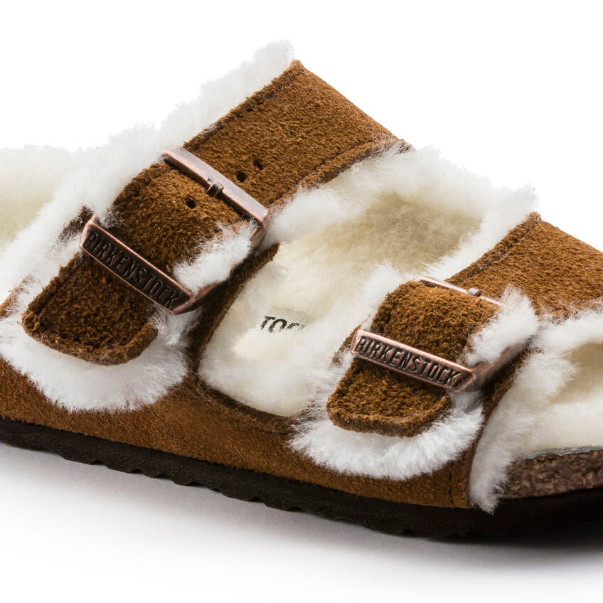 Arizona Suede Shearling Mink