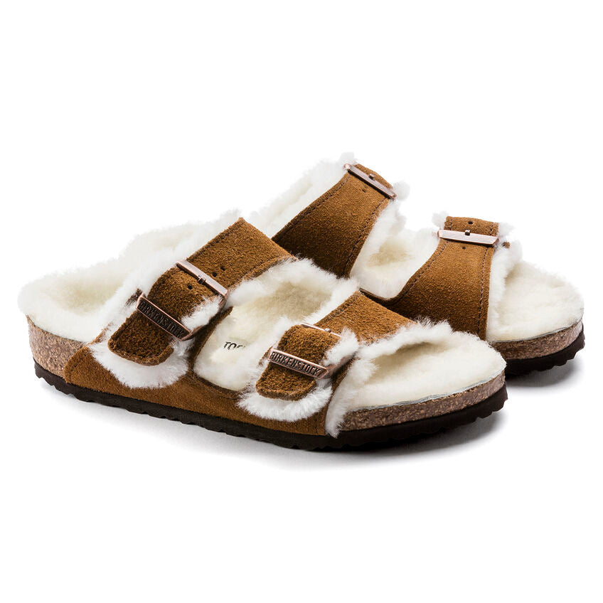 Arizona Suede Shearling Mink