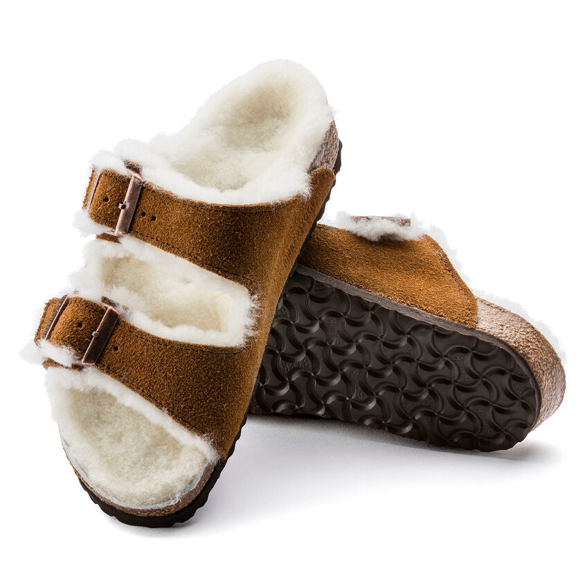 Arizona Suede Shearling Mink