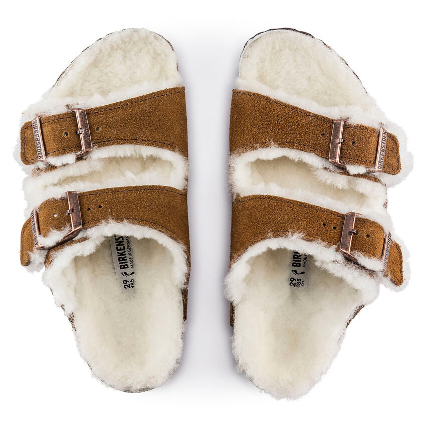 Arizona Suede Shearling Mink