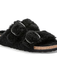 Arizona Big Buckle Shearling Teddy Black