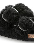 Arizona Big Buckle Shearling Teddy Black