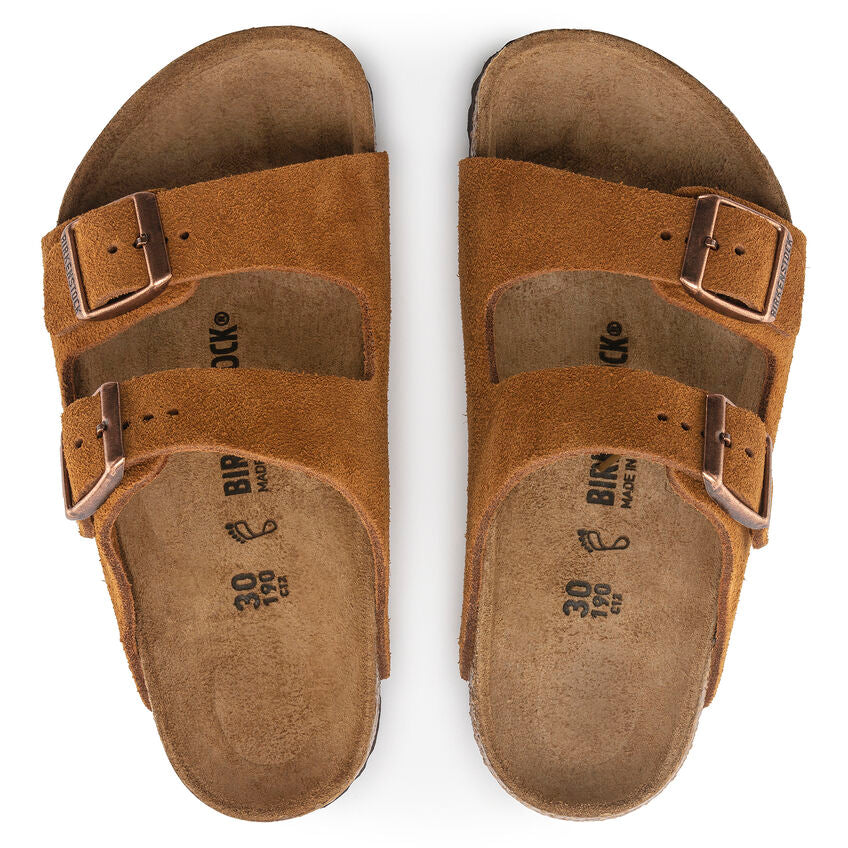 Arizona Suede Leather - Mink