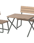 Garden set -Table w. chair and bench, Mouse