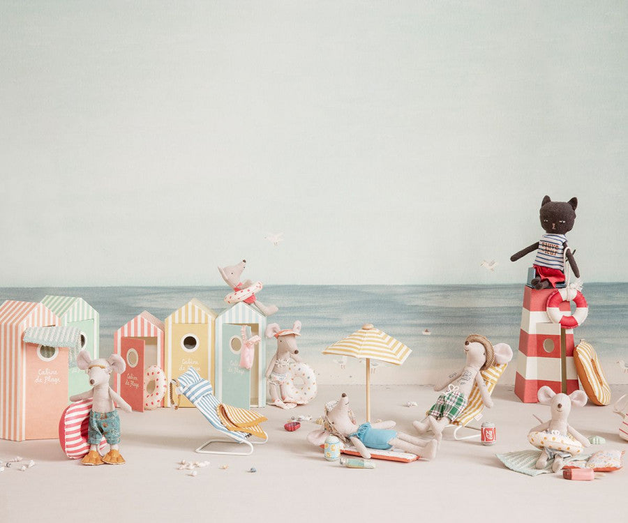 Beach mice Little brother in Cabin de Plage